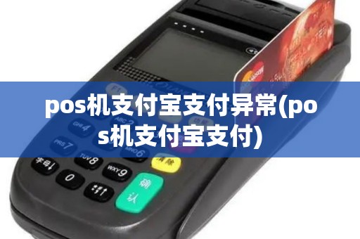 pos机支付宝支付异常(pos机支付宝支付)