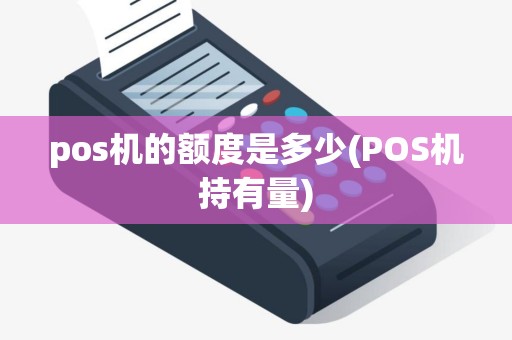 pos机的额度是多少(POS机持有量)
