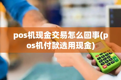 pos机现金交易怎么回事(pos机付款选用现金)