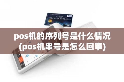 pos机的序列号是什么情况(pos机串号是怎么回事)