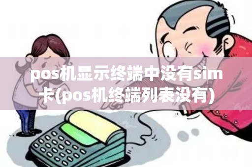 pos机显示终端中没有sim卡(pos机终端列表没有)