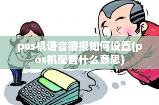 pos机语音播报如何设置(pos机配音什么意思)