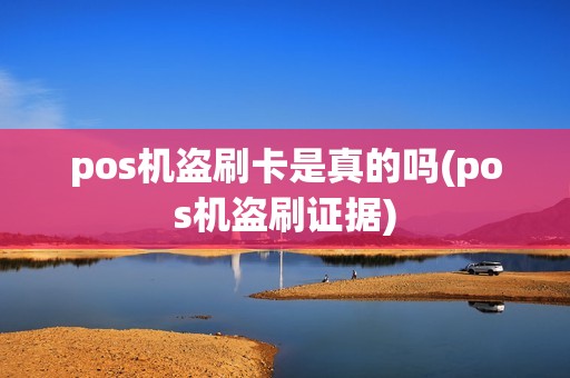 pos机盗刷卡是真的吗(pos机盗刷证据)
