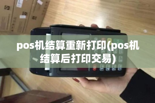 pos机结算重新打印(pos机结算后打印交易)