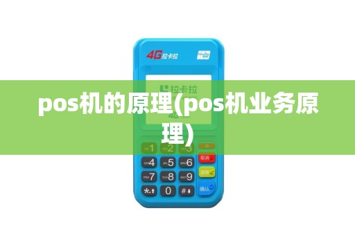 pos机的原理(pos机业务原理)