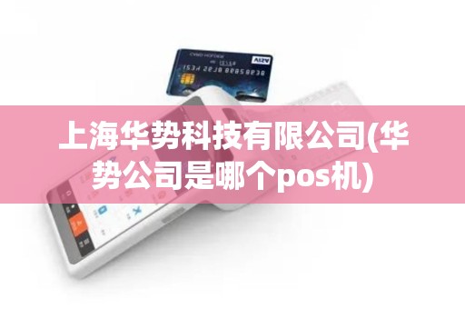 上海华势科技有限公司(华势公司是哪个pos机)