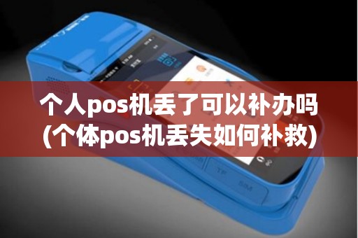 个人pos机丢了可以补办吗(个体pos机丢失如何补救)