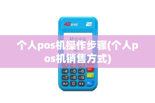个人pos机操作步骤(个人pos机销售方式)