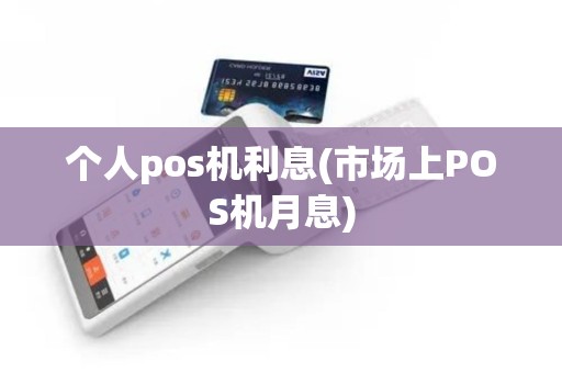 个人pos机利息(市场上POS机月息)