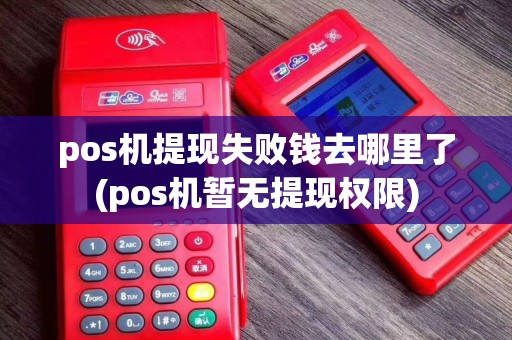 pos机提现失败钱去哪里了(pos机暂无提现权限)