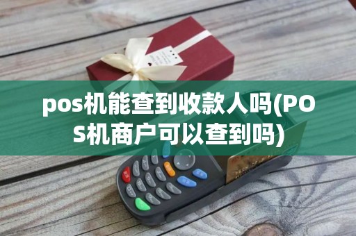 pos机能查到收款人吗(POS机商户可以查到吗)