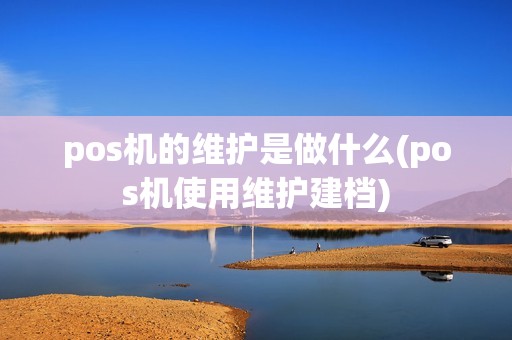 pos机的维护是做什么(pos机使用维护建档)