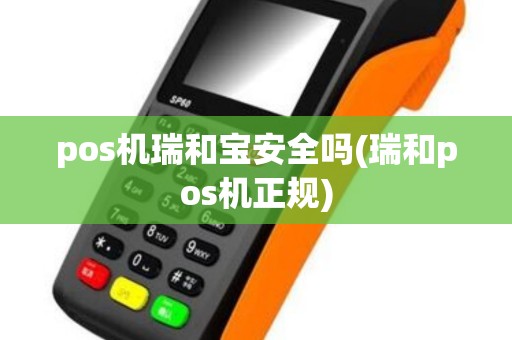 pos机瑞和宝安全吗(瑞和pos机正规)
