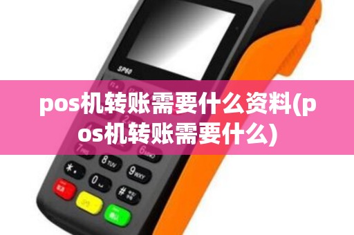 pos机转账需要什么资料(pos机转账需要什么)