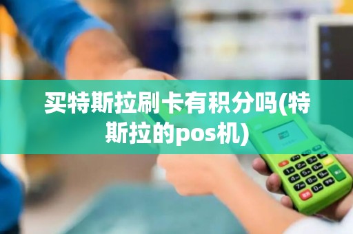 买特斯拉刷卡有积分吗(特斯拉的pos机) 买特斯拉刷卡有积分吗(特斯拉的pos机)