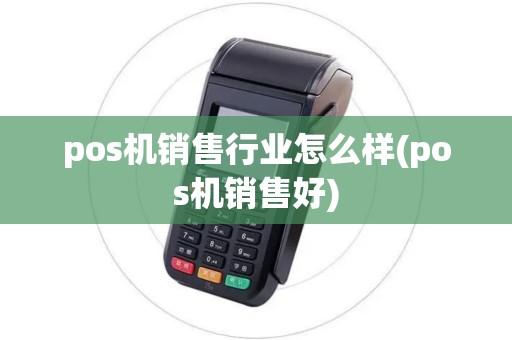 pos机销售行业怎么样(pos机销售好)