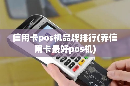 信用卡pos机品牌排行(养信用卡最好pos机) 信用卡pos机品牌排行(养信用卡最好pos机)
