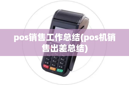 pos销售工作总结(pos机销售出差总结)