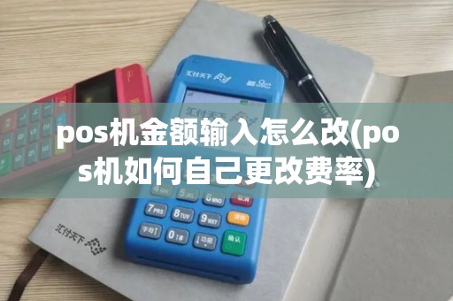 pos机金额输入怎么改(pos机如何自己更改费率)