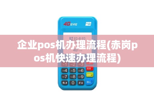 企业pos机办理流程(赤岗pos机快速办理流程)