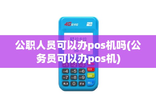 公职人员可以办pos机吗(公务员可以办pos机)