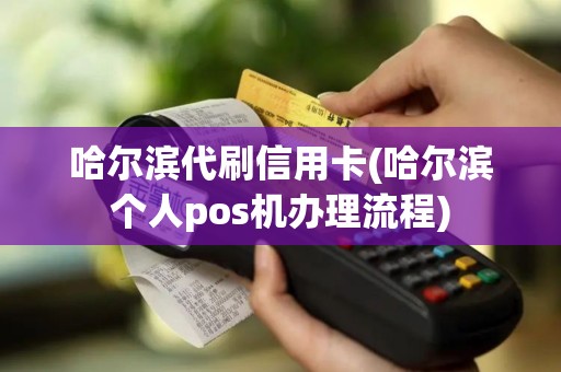 哈尔滨代刷信用卡(哈尔滨个人pos机办理流程)