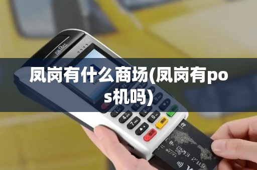 凤岗有什么商场(凤岗有pos机吗)