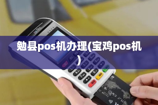 勉县pos机办理(宝鸡pos机)