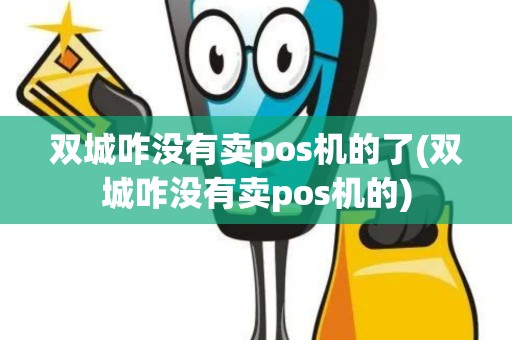 双城咋没有卖pos机的了(双城咋没有卖pos机的)