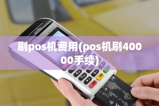 刷pos机费用(pos机刷40000手续)