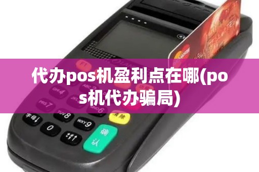 代办pos机盈利点在哪(pos机代办骗局)
