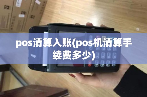 pos清算入账(pos机清算手续费多少)