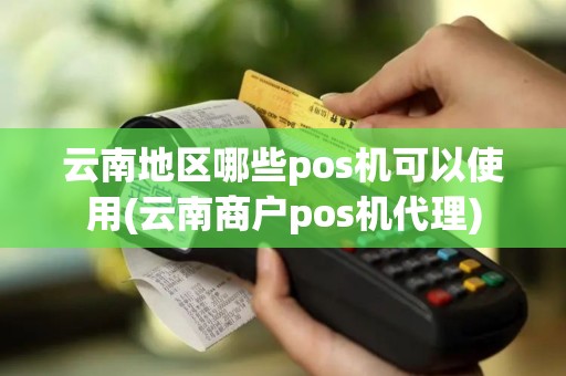 云南地区哪些pos机可以使用(云南商户pos机代理)