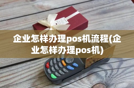 企业怎样办理pos机流程(企业怎样办理pos机)