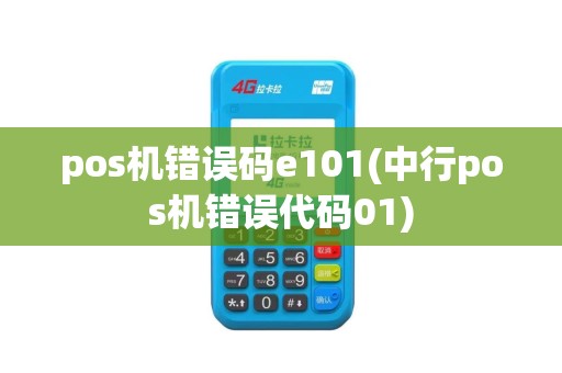pos机错误码e101(中行pos机错误代码01)