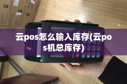 云pos怎么输入库存(云pos机总库存)
