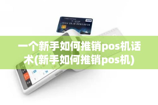 一个新手如何推销pos机话术(新手如何推销pos机)