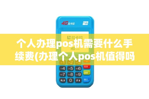 个人办理pos机需要什么手续费(办理个人pos机值得吗)