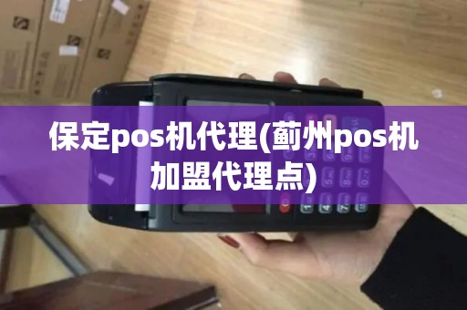 保定pos机代理(蓟州pos机加盟代理点)