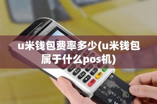 u米钱包费率多少(u米钱包属于什么pos机)