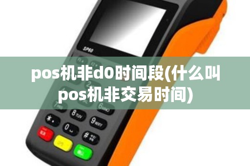 pos机非d0时间段(什么叫pos机非交易时间)