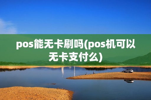 pos能无卡刷吗(pos机可以无卡支付么) pos能无卡刷吗(pos机可以无卡支付么)