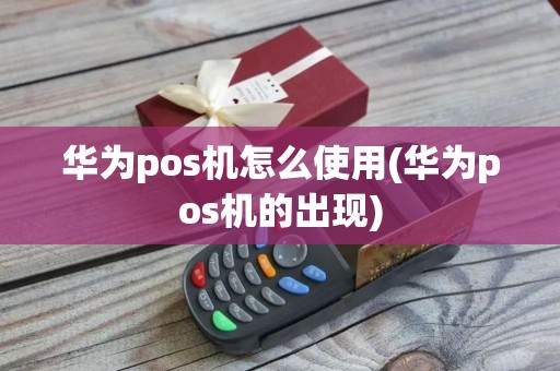 华为pos机怎么使用(华为pos机的出现)