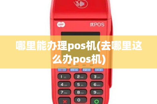 哪里能办理pos机(去哪里这么办pos机)