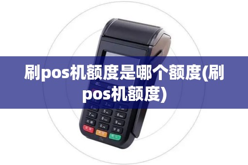刷pos机额度是哪个额度(刷pos机额度)