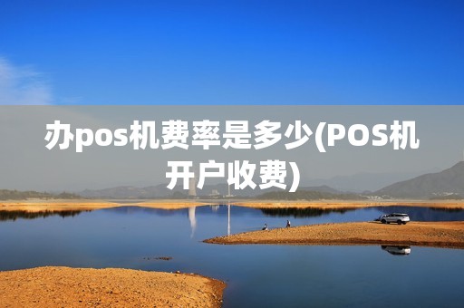 办pos机费率是多少(POS机开户收费)