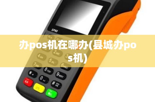 办pos机在哪办(县城办pos机)