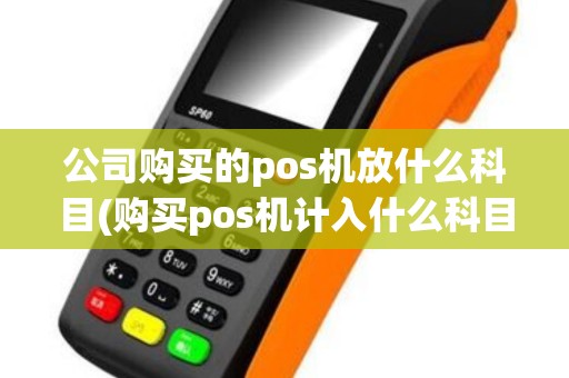 公司购买的pos机放什么科目(购买pos机计入什么科目)