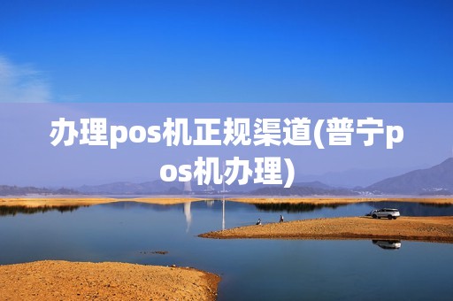 办理pos机正规渠道(普宁pos机办理)