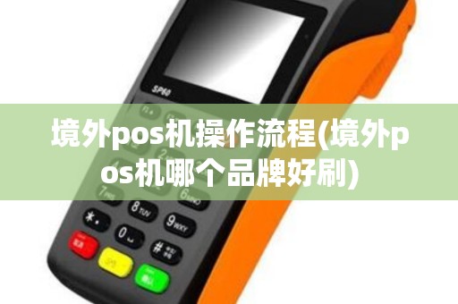 境外pos机操作流程(境外pos机哪个品牌好刷)